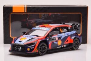 Hyundai i20 N Rally1 #6 D. Sordo / C. Carrera Rally Monte Carlo 2023 IXO 1:18 18RMC153B Metall — Bild 6 von 6