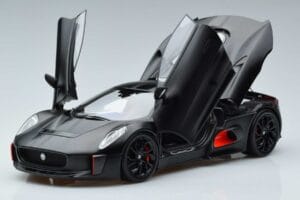 Jaguar C-X75 Schwarz Almost Real 1:18 810605 Metall — Bild 2 von 7
