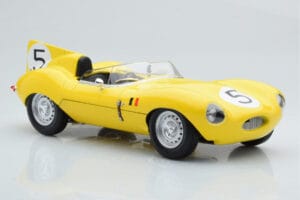 Jaguar D-Type #5 Ecurie Nationale Belge 24 Hours of Le Mans 1956 CMR 1:18 CMR143 Metall — Bild 4 von 6