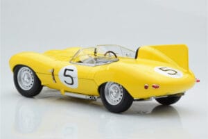 Jaguar D-Type #5 Ecurie Nationale Belge 24 Hours of Le Mans 1956 CMR 1:18 CMR143 Metall — Bild 5 von 6
