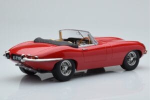 Jaguar E-Type Series 1 Roadster Rot KK-Scale 1:18 KKDC180482 Metall — Bild 2 von 6