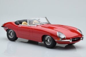 Jaguar E-Type Series 1 Roadster Rot KK-Scale 1:18 KKDC180482 Metall — Bild 4 von 6
