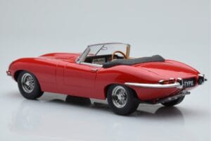 Jaguar E-Type Series 1 Roadster Rot KK-Scale 1:18 KKDC180482 Metall — Bild 5 von 6