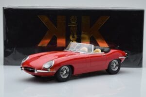 Jaguar E-Type Series 1 Roadster Rot KK-Scale 1:18 KKDC180482 Metall — Bild 6 von 6