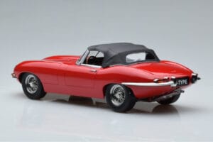 Jaguar E-Type Series 1 Roadster Rot KK-Scale 1:18 KKDC180484 Metall — Bild 5 von 6