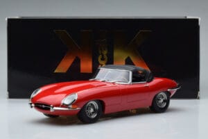 Jaguar E-Type Series 1 Roadster Rot KK-Scale 1:18 KKDC180484 Metall — Bild 6 von 6