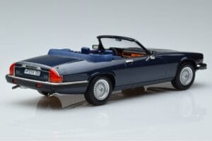 Jaguar XJS V12 Cabriolet Blau Metallic Limitierte Auflage Norev 1:18 182636 Metall — Bild 2 von 6