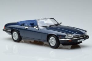 Jaguar XJS V12 Cabriolet Blau Metallic Limitierte Auflage Norev 1:18 182636 Metall — Bild 4 von 6