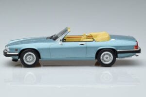Jaguar XJS V12 Cabriolet Hellblau Metallic Norev 1:18 182635 Metall — Bild 3 von 6