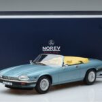 Jaguar XJS V12 Cabriolet Hellblau Metallic Norev 1:18 182635 Metall - image 6 of 6