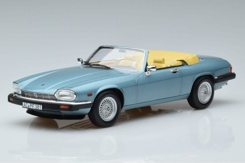 Jaguar XJS V12 Cabriolet Hellblau Metallic Norev 1:18 182635 Metall