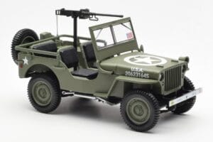 Jeep Willys MB US Army D-Day 1944 Norev 1:18 189016 Metall — Bild 8 von 10