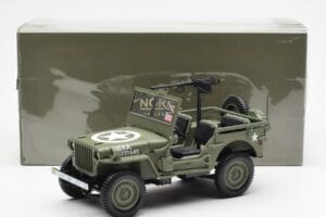 Jeep Willys MB US Army D-Day 1944 Norev 1:18 189016 Metall — Bild 10 von 10