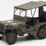 Jeep Willys Mit Planenabdeckung UT Models 1:18