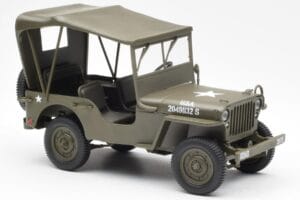 Jeep Willys Mit Planenabdeckung UT Models 1:18 180149002 Metall — Bild 4 von 6