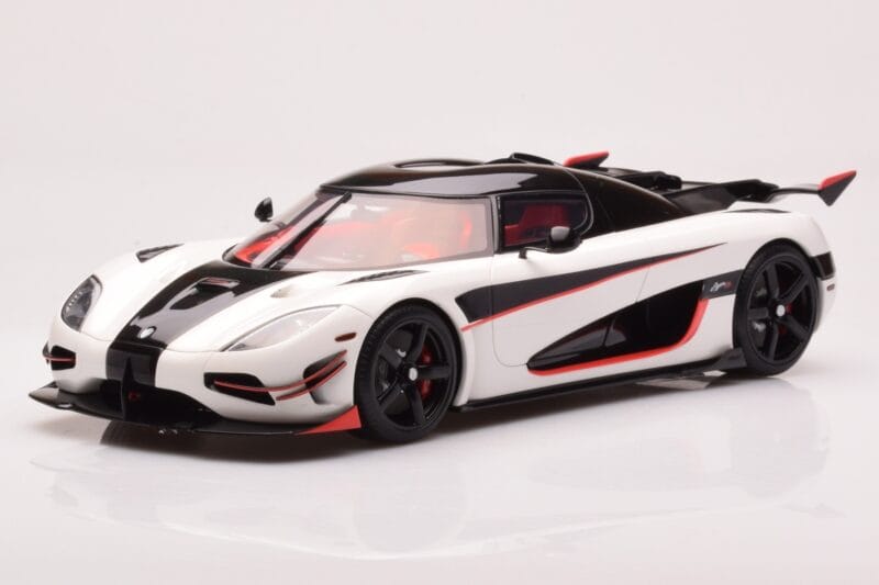 Koenigsegg Agera RS Arctic Weiß GT Spirit 1:18