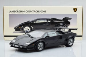 Lamborghini Countach LP5000S Schwarz AUTOart 1:18 74533 Metall — Bild 10 von 10