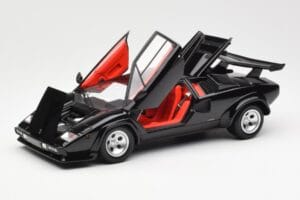 Lamborghini Countach LP 5000 Quattrovalvole Schwarz Kyosho 1:18 08320BK Metall — Bild 2 von 8