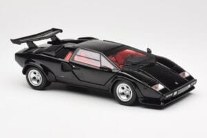 Lamborghini Countach LP 5000 Quattrovalvole Schwarz Kyosho 1:18 08320BK Metall — Bild 6 von 8