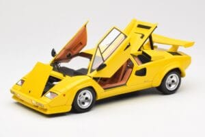 Lamborghini Countach LP 5000 Quattrovalvole Gelb Kyosho 1:18 08320Y Metall — Bild 2 von 8
