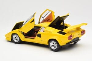 Lamborghini Countach LP 5000 Quattrovalvole Gelb Kyosho 1:18 08320Y Metall — Bild 5 von 8