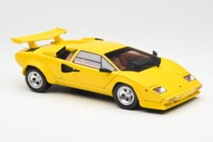 Lamborghini Countach LP 5000 Quattrovalvole Gelb Kyosho 1:18 08320Y Metall — Bild 6 von 8