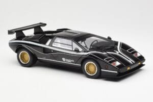 Lamborghini Countach LP 500R Schwarz Kyosho 1:18 08320C Metall — Bild 6 von 8