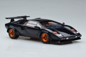 Lamborghini Countach LP500S Walter Wolf Dunkelblau Kyosho 1:18 08320D Metall — Bild 6 von 11
