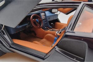 Lamborghini Countach LP500S Walter Wolf Dunkelblau Kyosho 1:18 08320D Metall — Bild 9 von 11
