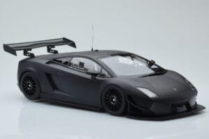 Lamborghini Gallardo LP600+ GT3 Matt Schwarz Minichamps 1:18 151111100 Metall — Bild 4 von 6