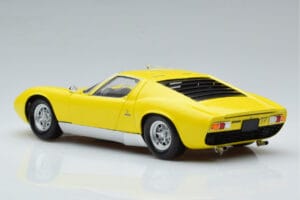 Lamborghini Miura SV Gelb Kyosho 1:18 08317Y Metall — Bild 7 von 11