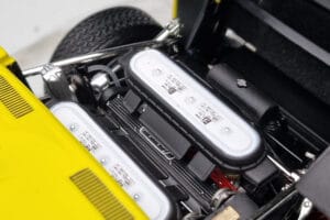 Lamborghini Miura SV Gelb Kyosho 1:18 08317Y Metall — Bild 9 von 11