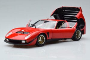 Lamborghini Miura SVR Rot Kyosho 1:18 08319RBK Metall — Bild 2 von 9