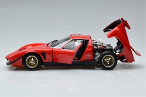 Lamborghini Miura SVR Rot Kyosho 1:18 08319RBK Metall — Bild 4 von 9