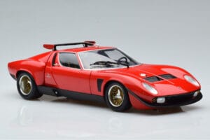 Lamborghini Miura SVR Rot Kyosho 1:18 08319RBK Metall — Bild 6 von 9