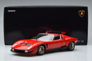 Lamborghini Miura SVR Rot Kyosho 1:18 08319RBK Metall — Bild 9 von 9