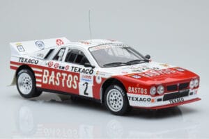 Lancia 037 Bastos #2 P. Snijers / D. Colebunders Rally Ypres 1985 IXO 1:18 18RMC136 Metall — Bild 4 von 6