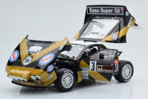 Lancia 037 ESSO #3 F. Tabaton Rally Targa Florio 1985 Kyosho 1:18 08306H Metall — Bild 2 von 8