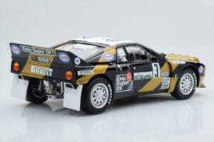 Lancia 037 ESSO #3 F. Tabaton Rally Targa Florio 1985 Kyosho 1:18 08306H Metall — Bild 4 von 8