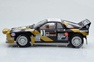 Lancia 037 ESSO #3 F. Tabaton Rally Targa Florio 1985 Kyosho 1:18 08306H Metall — Bild 5 von 8