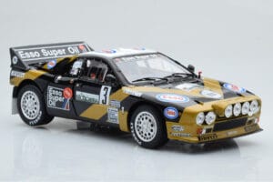 Lancia 037 ESSO #3 F. Tabaton Rally Targa Florio 1985 Kyosho 1:18 08306H Metall — Bild 6 von 8