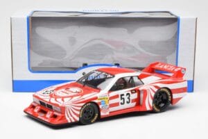 Lancia Beta Montecarlo Gr.5 #53 R. Patrese / E. Cheever 6 Hours of Silverstone 1980 MCG 1:18 MCG18814R Metall — Bild 6 von 6