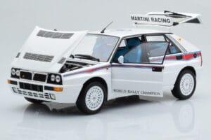 Lancia Delta HF Integrale 6 Weiß Kyosho 1:18 08344E Metall — Bild 2 von 8