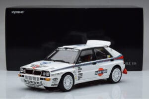 Lancia Delta HF Integrale Evoluzione Test Car Kyosho 1:18 08348G Metall — Bild 9 von 9
