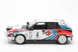 Lancia Delta Integrale 16V #4 A. Fiorio Rally Safari 1990 IXO 1:18 18RMC139B Metall — Bild 3 von 6