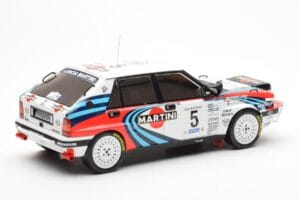 Lancia Delta Integrale 16V #5 J. Kankkunen / J. Piironen Rally Safari 1990 IXO 1:18 18RMC139C Metall — Bild 2 von 6
