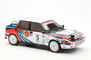 Lancia Delta Integrale 16V #5 J. Kankkunen / J. Piironen Rally Safari 1990 IXO 1:18 18RMC139C Metall — Bild 4 von 6