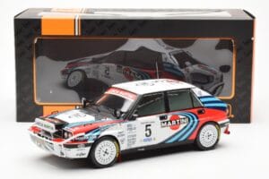 Lancia Delta Integrale 16V #5 J. Kankkunen / J. Piironen Rally Safari 1990 IXO 1:18 18RMC139C Metall — Bild 6 von 6