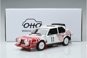 Lancia Delta S4 Group B #3 M. Alen / I. Kivimäki Olympus Rally 1986 Otto 1:18 OT976 Metall — Bild 6 von 6