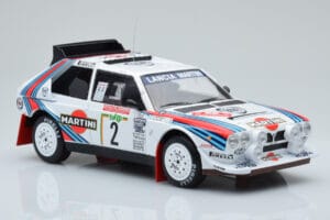 Lancia Delta S4 #2 M. Alen / I. Kivimaki Rally San Remo 1986 IXO 1:18 18RMC130A Metall — Bild 4 von 6